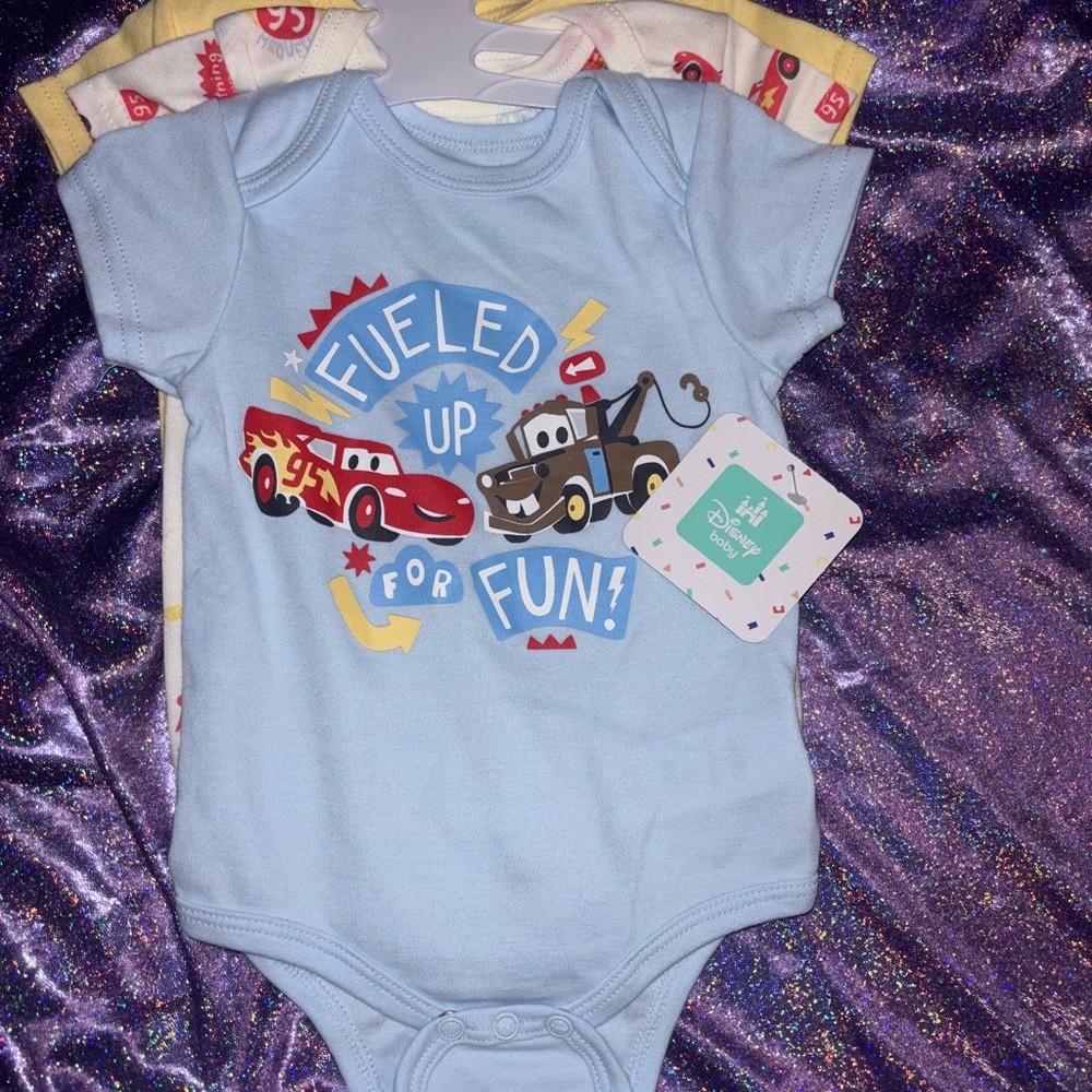 Disney Baby Cars Onesies